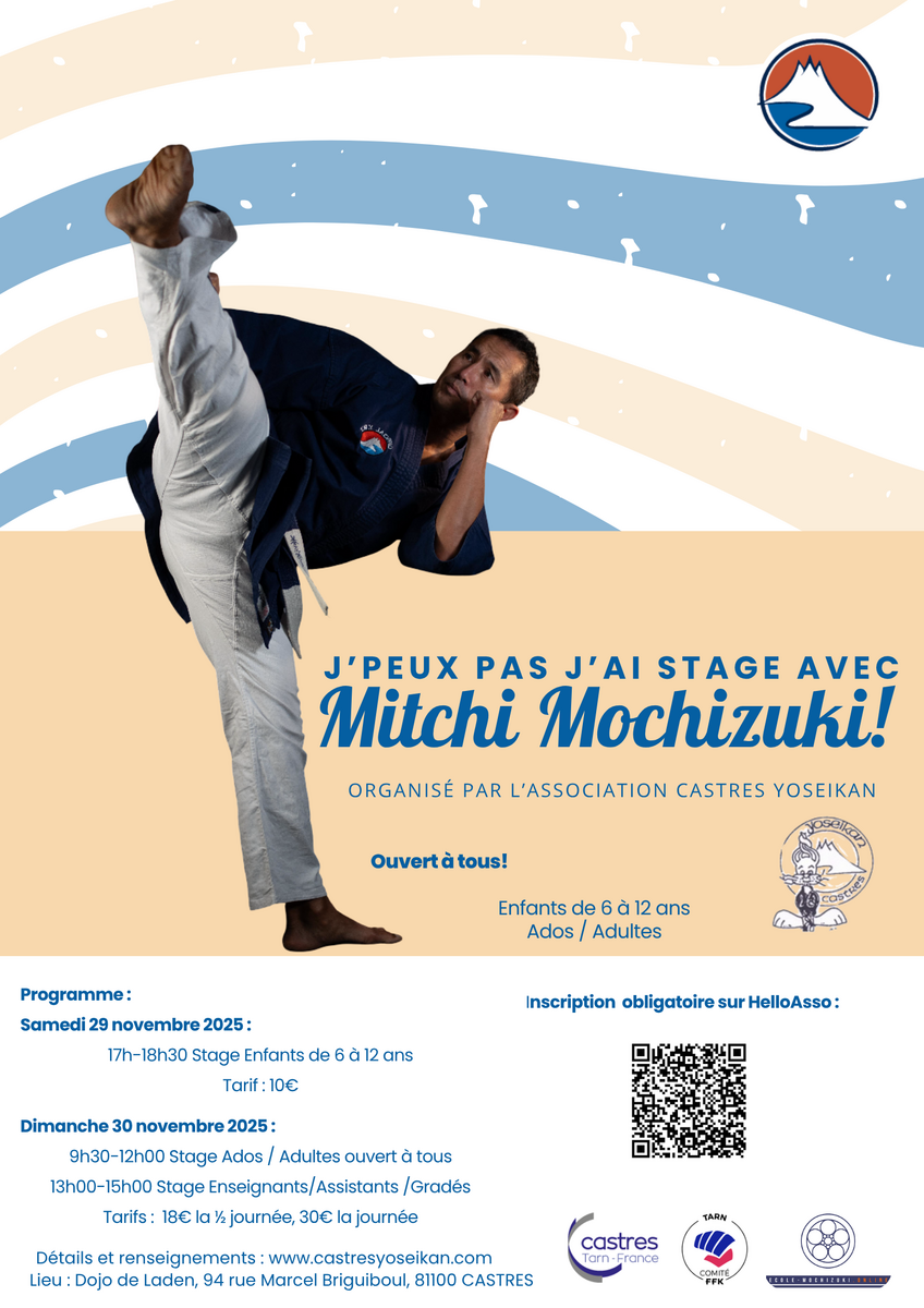 Stage technique avec Mitchi MOCHIZUKI