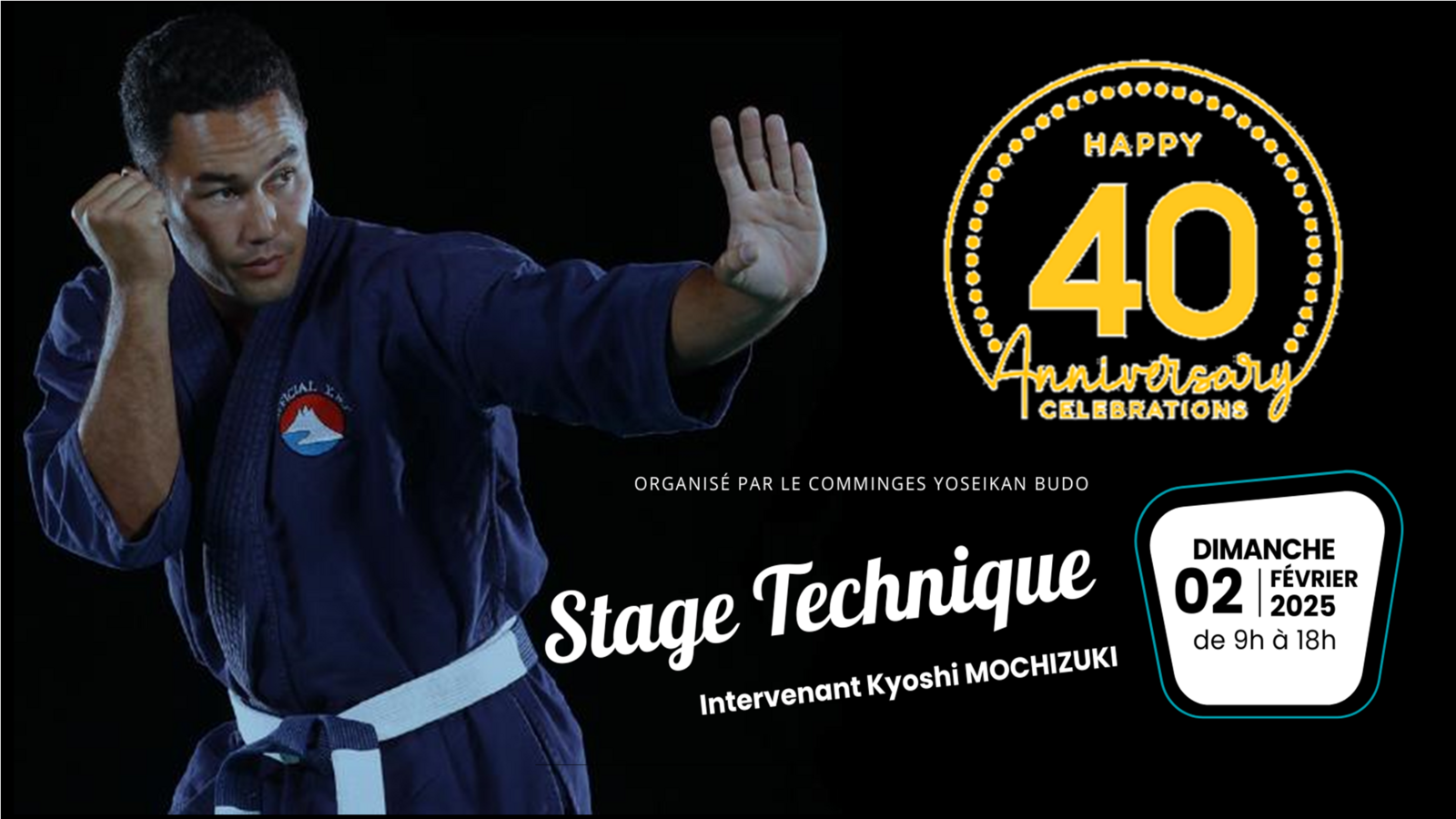 Stage Annuel avec Kioshi MOCHIZUKI